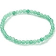 thumbnail image 2 of Pulseras elásticas de jade natural teñido, pulseras de aventurina verde de imitación, pulseras de energía redonda de 4 mm para mujeres y hombres, joyería, regalos de cumpleaños., 2 of 3