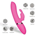 thumbnail image 4 of Edonista Luna Rabbit Vibrator – Quiet Motor, Rechargeable Pink Silicone, 4 of 7