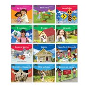 Newmark Learning Early Rising Readers My Neighborhood Theme Set Spanish 12 Books (NL-6204)