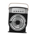 thumbnail image 4 of Ventilador de escritorio Ventilador de enfriamiento de aire 3 velocidades Ajustable Mute Mesa de sincronización Ventilador de enfriamiento Ventilador Negro Sunnimix ventilador de mano plegable, 4 of 8