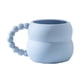 thumbnail image 3 of Taza de café de cerámica, tazas de café, vasos, tazas para beber, jugo, Azul, 3 of 9
