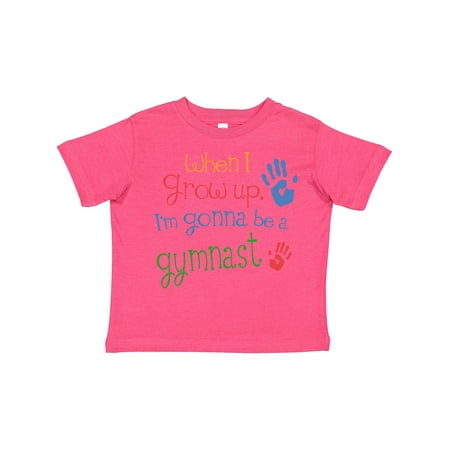 

Inktastic Gymnast Future Gift Toddler Boy or Toddler Girl T-Shirt