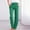 Green, variant on Simua Fashion Wide Leg Jeans for Women Elastic High Waisted Pull On Drawstring Baggy Denim Pants Pink,S