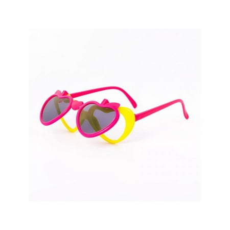 Lavaport Children UV Eye Protection Double Layer Flip Sunglasses