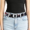 thumbnail image 5 of Buckle-Down Belt, Seatbelt Buckle Belt, Flying Eagle American Flag, 30 to 44 Inches, 5 of 9