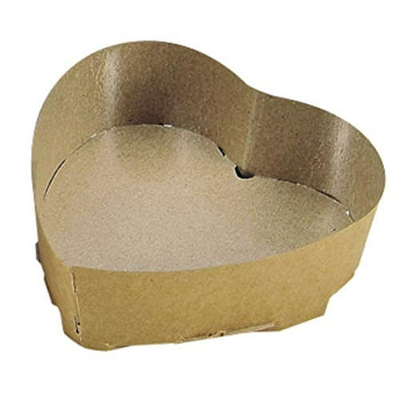 

Heart baking mold paper assembly type 3 pieces bake easy D-2703