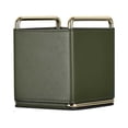 thumbnail image 1 of Transemion Desktop Storage Box Large Capacity Removable Remote Control Makeup Brush Bucket Ornaments Wear-resistant Sundries Container Blackish Green, 1 of 6