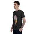thumbnail image 5 of Colorful Ice-Cream Men's T-Shirt Cotton 100% Summer Tops Fashion Casual Colorful Ice-Cream Short Sleeves for Men Women Round Collar Top Tees, 5 of 6