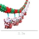 thumbnail image 3 of Christmas Hanging Christmas Decoration Bunting Santa Claus Pendant, 3 of 9