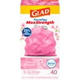 Glad ForceFlex MaxStrength 13 Gallon Tall Kitchen Drawstring Trash Bags