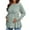 Light Green, variant on Ekouaer Womens Maternity Tops Long Sleeve Pregnancy Tunic Blouses Crew Neck Ribbed Shirts Pregnant Clothes