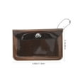 thumbnail image 2 of WRISTBIQUE Small Wallet Women Coin Purse Pvc 1Pack Compact Design For Storing Coins, 2 of 11