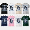 thumbnail image 4 of No More Mr Nice Guy Wolf Graphic T-Shirt, Unisex Classic Fit Tee, 4 of 9