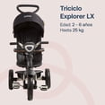 thumbnail image 2 of Bebesit Carriola Tipo Triciclo Explorer LX Reclinable con Asiento 360°, 2 of 7