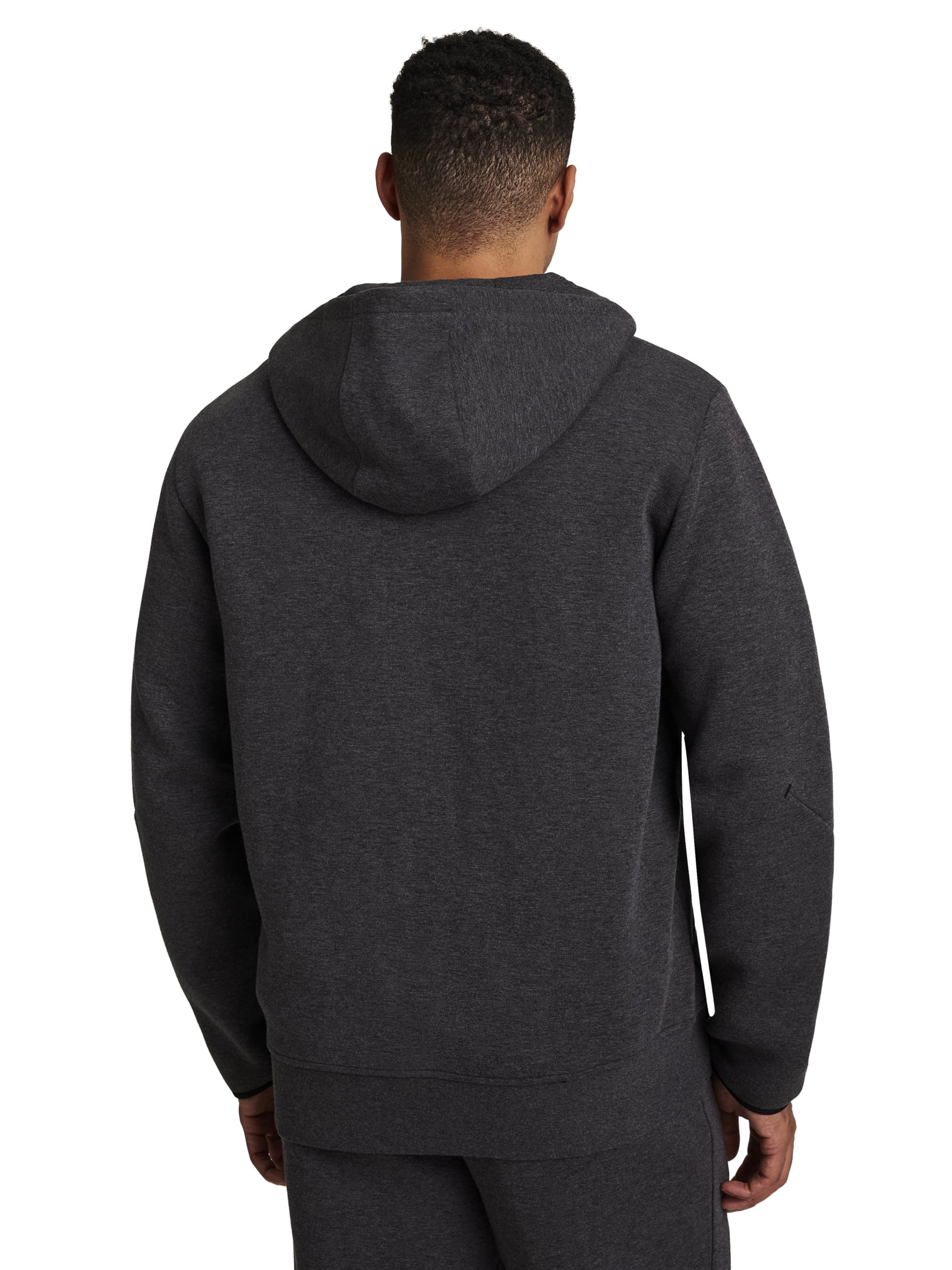 Reebok Men's and Big Men's Momentum Fleece Full Zip Hoodie, Sizes XS-5XL