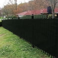 thumbnail image 2 of Bibana 4ft x 50ft Privacy Fence Screen Windscreen Shade Cloth for Garden and Balcony - Black, 2 of 8
