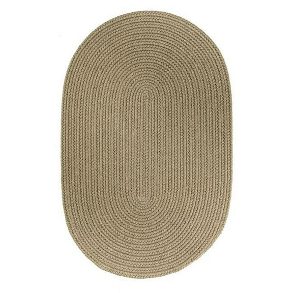 Rhody Rug S035R060X096 Solid 5x8 Rug Moss Green