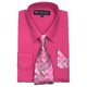 thumbnail image 1 of Fortino Landi Camisa de vestir de manga larga para hombre con corbata y pañuelo a juego Fortino Landi  SG21B, 1 of 2