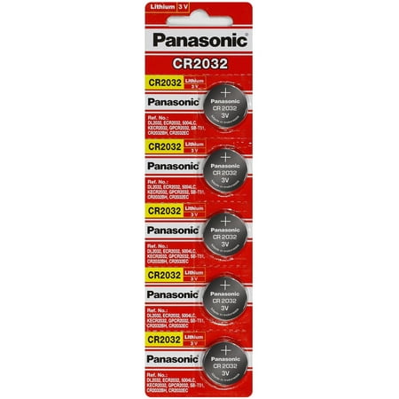 CR2032 Panasonic 5 Pack