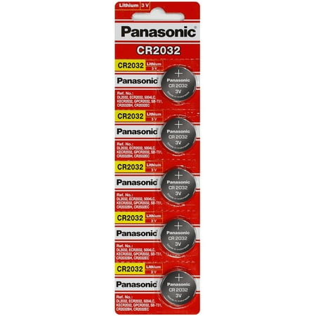Cr2032 Lithium Button Cell Battery - CR2032 Panasonic 5 Pack