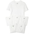 thumbnail image 2 of Hanes Classics Men's Classics 6-Pack V-Neck T-Shirt Value Pack,6-Pack White,X-Large, 2 of 2