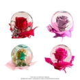thumbnail image 4 of Esfera de cristal con rosa varios colores 1 pieza, 4 of 4