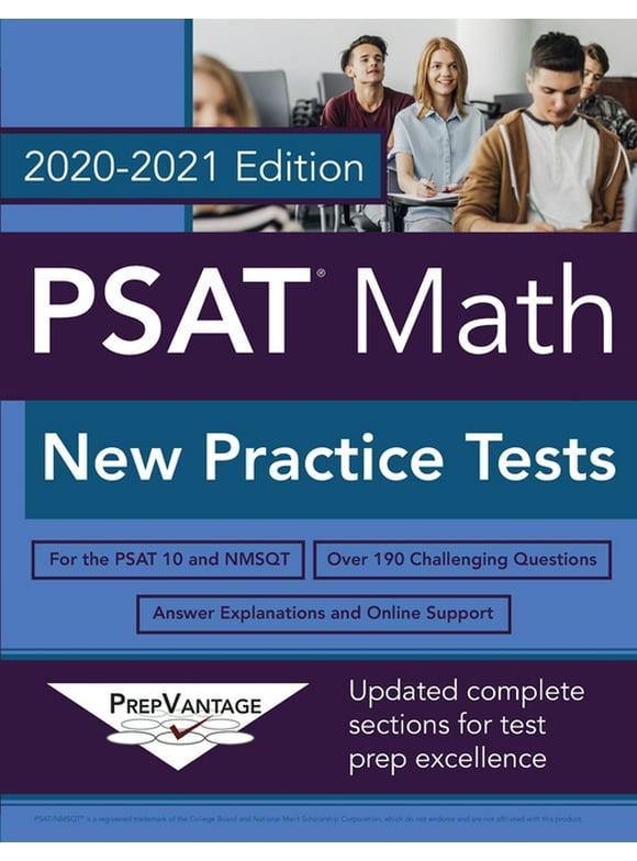 PSAT Math : New Practice Tests, 2020-2021 Edition (Paperback)
