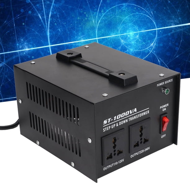 Transformador Reductor Elevador, Convertidor De Voltaje Voltaje De Entrada Ajustable Cobre Para Hogares Para Diversos Equipos Eléctricos