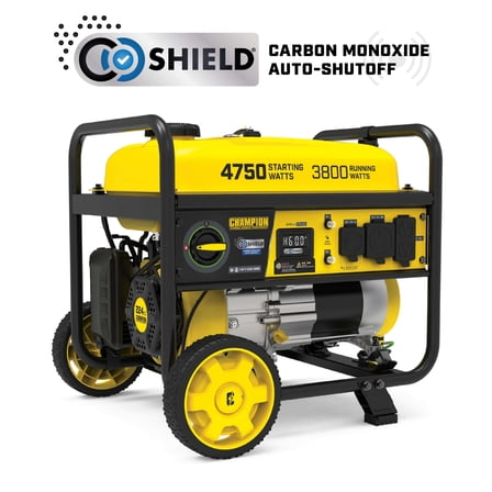Champion 3800-Watt RV Ready Portable Generator with CO Shield® (CARB Compliant)