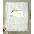 thumbnail image 2 of Hopewell Lace White Valance, 2 of 3