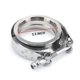 thumbnail image 1 of 2" 2.25\' 2.5" 3" 3.5" 4\' Car Exhaust V Band Clamp Flange Kit QUICK RELEASE Clamp~13250, 1 of 1