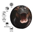thumbnail image 4 of Goofa Playful Baby Hippo Splash Pattern Universal Tire Cover for Jeep, SUV, Truck, and Trailer – Waterproof, UV-Resistant,Easy to Install, Fits 14"-17" Tires-16 inch, 4 of 6