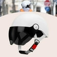 thumbnail image 3 of Casco de motocicleta Casco de bicicleta para hombres y mujeres adultos Motocross Patinaje Blanco, 3 of 8