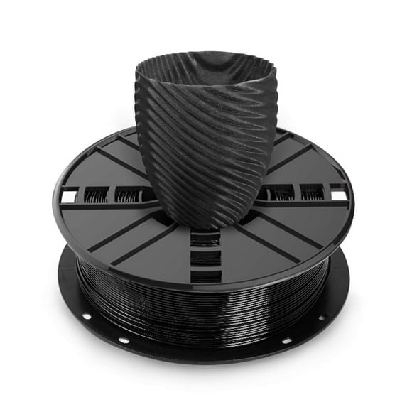 NovaMaker PETG 3D Printer Filament 1.75 - Black 1.75mm PETG Filament, PETG 1kg Spool(2.2lbs), Dimensional Accuracy +/- 0.03mm.