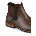thumbnail image 3 of Vance Co. Mens Landon Tru Comfort Foam Pull-on Round Toe Chelsea Boot, 3 of 8