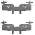 thumbnail image 1 of 2X Metal Connecting Clamp Holder Bracket Percussion Drum Set for Cowbell Accessory, 1 of 7