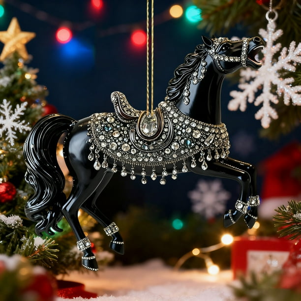 Listado De Acrílicos Adorno Navideño Acrílico De 8cm Con Estampado De Animales, Doble Cara, Para Colgar En El Árbol, Para Familiares Y Compañeros (1 Unidad) Rkxzt