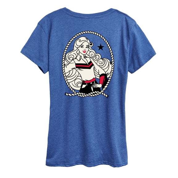 Barbie - Barbie Western Americana - Women's Short Sleeve Graphic T-Shirt