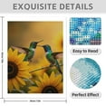 thumbnail image 3 of Diamond Art Kits for Adults - 5d Sunflowers Graceful Hummingbirds Dance Diamond Painting for Adults, Diamond Art for Adults Beginners, Diamond Painting Kits for Adults for Home Wall Decor, 3 of 7