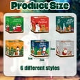thumbnail image 4 of Christmas Gift Boxes 3D Christmas Candy Gift Box Xmas Cookies Paper Treat Ornament Gift Box, 4 of 5