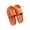 Orange, variant on Women's And Men's Shower Sandals Cloud Slippers for Open Toe Spa Bath Pool Gym Casual Shower House Shoes Black Women Sandal