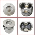 thumbnail image 4 of 4PCS 4M51 Piston + Piston Rings For Mitsubishi 4M51 4M51T Engine Piston Combustion Chamber 59mm STD 4M51 piston Rings set Piston ME241686 ME241688, 4 of 9