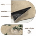 thumbnail image 6 of Teal Pine Tree 2'x6' Runner Rugs for Hallway Kitchen Bedside Non Slip Washable, Farmhouse Botanical Country Rustic Entryway Rug Runners with Rubber Backing, Long Carpet Runner for Laundry Room, 6 of 8