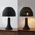 thumbnail image 7 of JONATHAN Y Joanie 22" Bohemian Rustic Iron LED Table Lamp, Black/Brass Gold, JYL4040D, 7 of 7