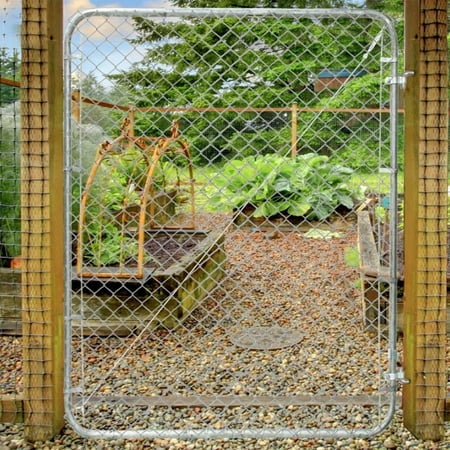 Adjust-A-Gate Fit-Right Chain Link Fence Walk-Through Gate Kit 24"-72" x 6'