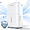 80 pint, variant on Waykar 6,000 Sq. Ft. 120 Pint Dehumidifier for Basements & Home, Whole House Dehumidifier with Continuous Drain for No Daily Emptying, Auto Defrost, 35 Pint DOE