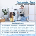 thumbnail image 3 of 2026 Upgraded DC97-16350U DC97-16350T Washer Suspension Rods for Samsung WA50R5200AW/US WA50R5400AV/US WA45T3200AW/A4 WA45N3050AW/A4 WA50R5400AW/US Washing Machine, Replace DC97-05280W DC97-16350S, 3 of 8