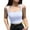White, variant on SHITINN Fitted Tops for Women with Bra Tops Packages for Women U Shaped Vest Female Widened Shoulder Strap Beauty Back Fitness Top Sling Yoga Clothes