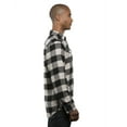 thumbnail image 4 of Burnside Men's Plaid Flannel Shirt - B8210, 4 of 4