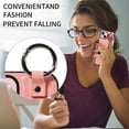 thumbnail image 5 of Allytech Wallet Case for iPhone 15 Plus, [Card Slot] [Ring Buckle] [Adjustable Wristband with Snap Buckles] Premium PU Leather Kickstand Shockproof Case Cover for Women Men - Pink, 5 of 10